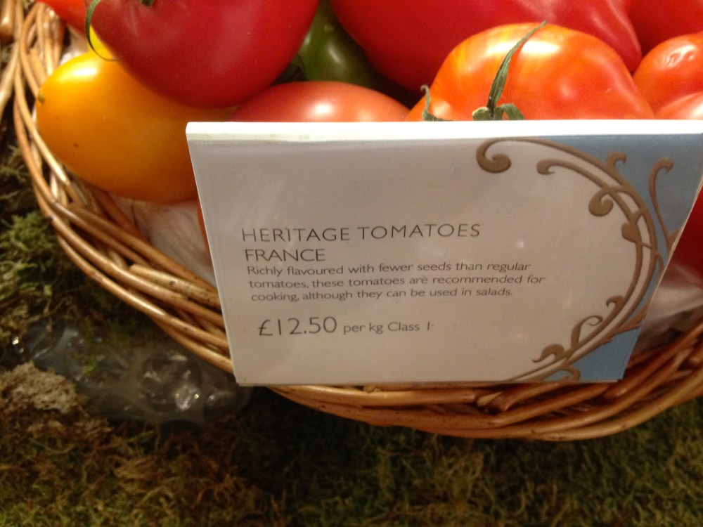 Prices to match their looks I guess...